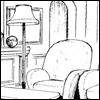 Tomoyo's House Living Room